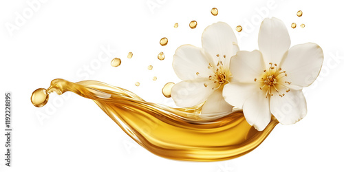 Manuka Honey Isolated on Transparent Background