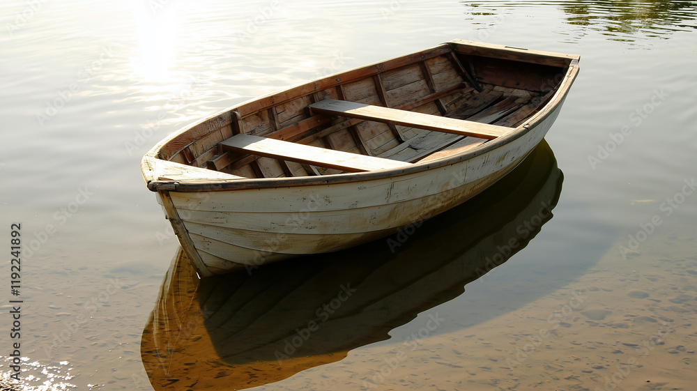 Summer Pond Wooden Boat - Serene Lakeside Scene
Summer Pond Wooden Boat - Serene Lakeside Scene
