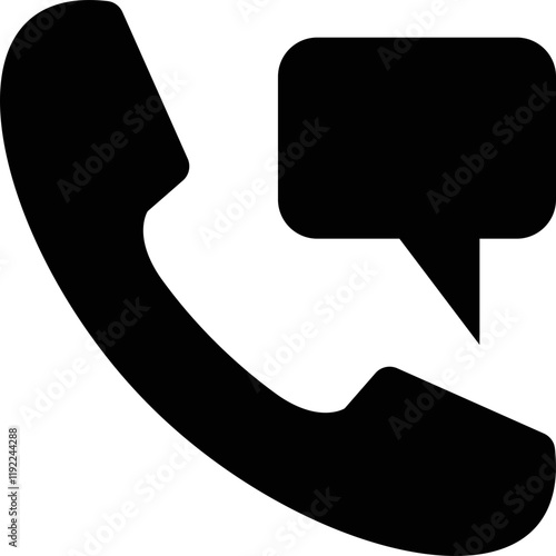 Simple vector icon phone call
