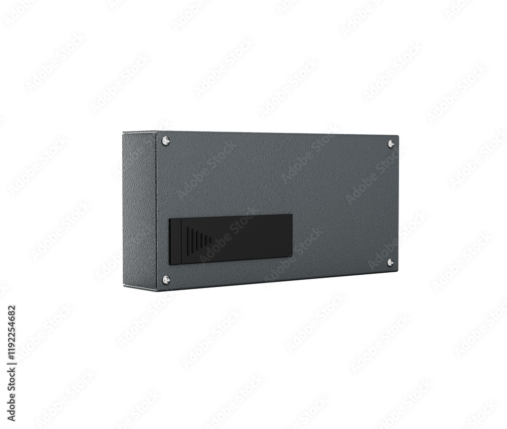 High Quality Of Modern Sleek Gray Safe Lock With Circular Dials And Textured Finish 3D Illustration High Quality Of Modern Sleek Gray Safe Lock With Circular Dials And Textured Finish 3D Illustration