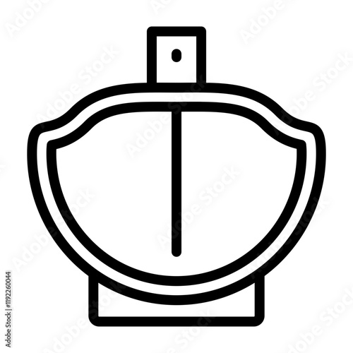 Perfume Vector Line Icon Design