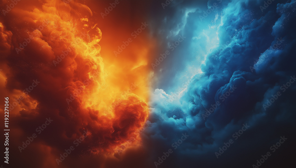 Heaven vs Hell Versus Wallpaper: Good vs Evil, Light and Darkness Background for Match Competition Heaven vs Hell Versus Wallpaper: Good vs Evil, Light and Darkness Background for Match Competition