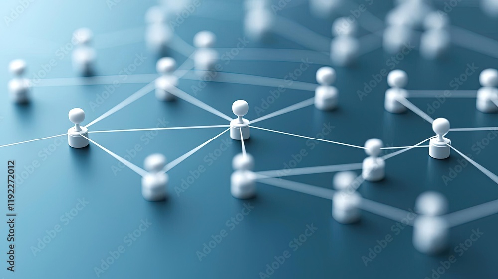 Plexus abstract background concept. Network connections between people represented by digital silhouettes on a blue background. Plexus abstract background concept. Network connections between people represented by digital silhouettes on a blue background.