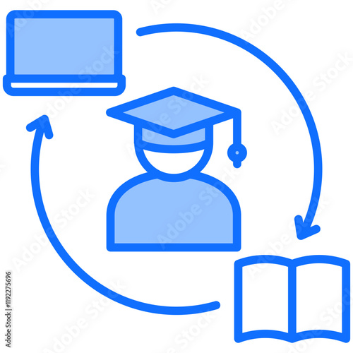 Blended Learning Icon