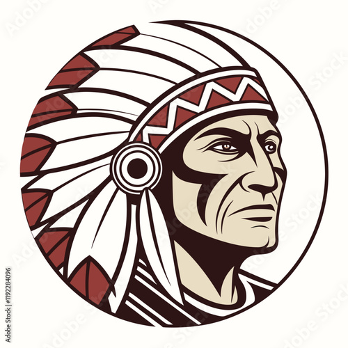 native american face2