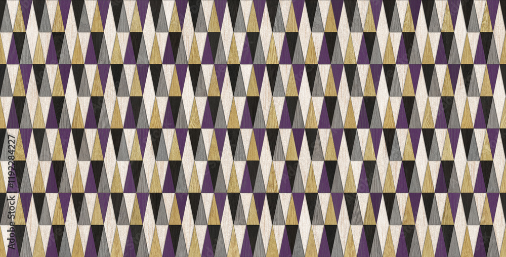 Fototapeta premium illustration Marble seamless Wall and Floor Tiles with a modern abstract decorative mosaic pattern. 