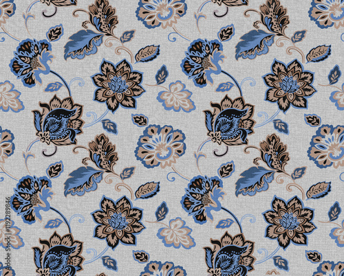 illustration Marble seamless Wall and Floor Tiles with a modern abstract decorative mosaic pattern.