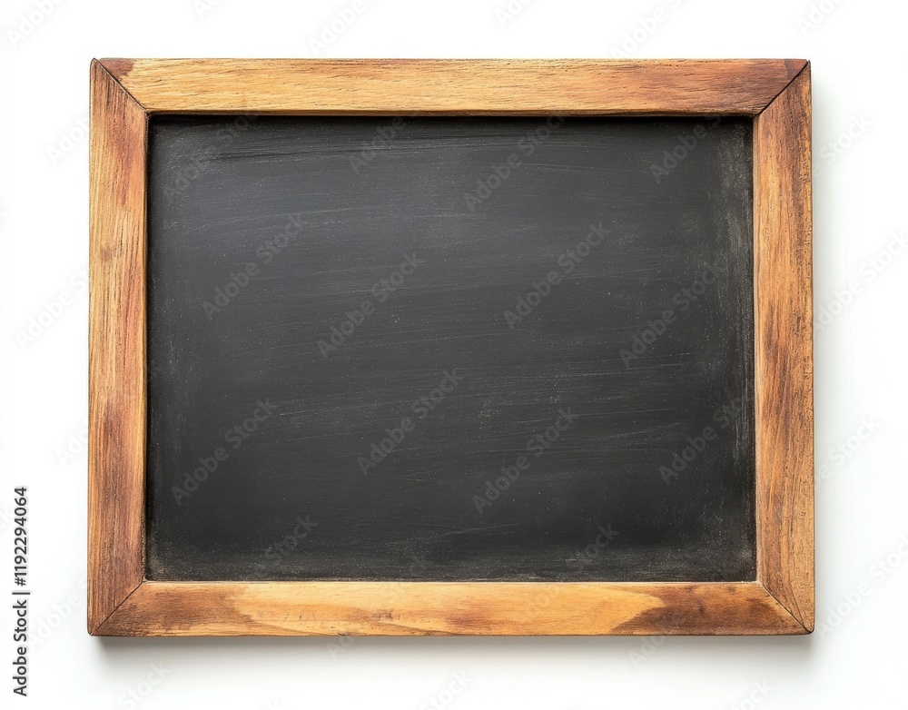 Blank chalkboard ready for teaching and creativity in an educational environment Blank chalkboard ready for teaching and creativity in an educational environment