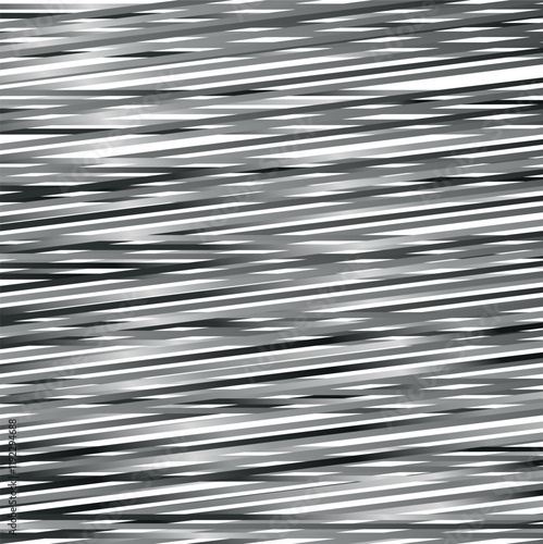 The metal strips intersect to form a dense structure.