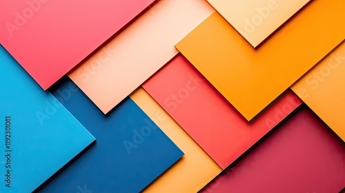 Free Download Vivid gradient idea. Colorful paper layers creating a vibrant and dynamic background design. - GFXLoad