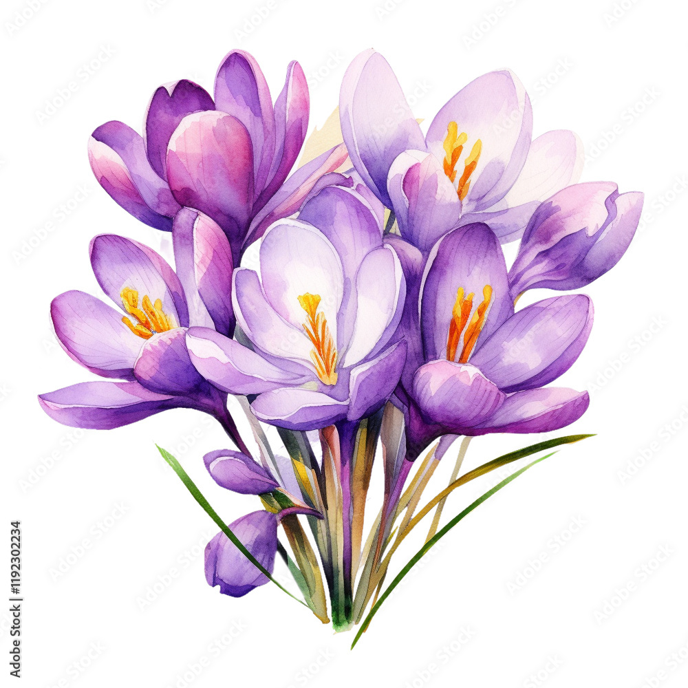 Fototapeta premium Beautiful Flower Clipart Vector Illustration - Floral Design for Graphics