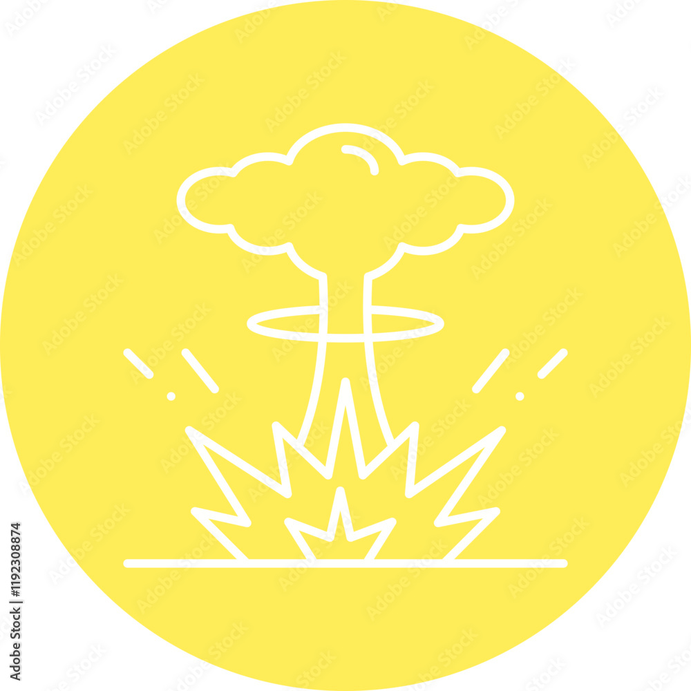 Blast icon single vector illustration Blast icon single vector illustration