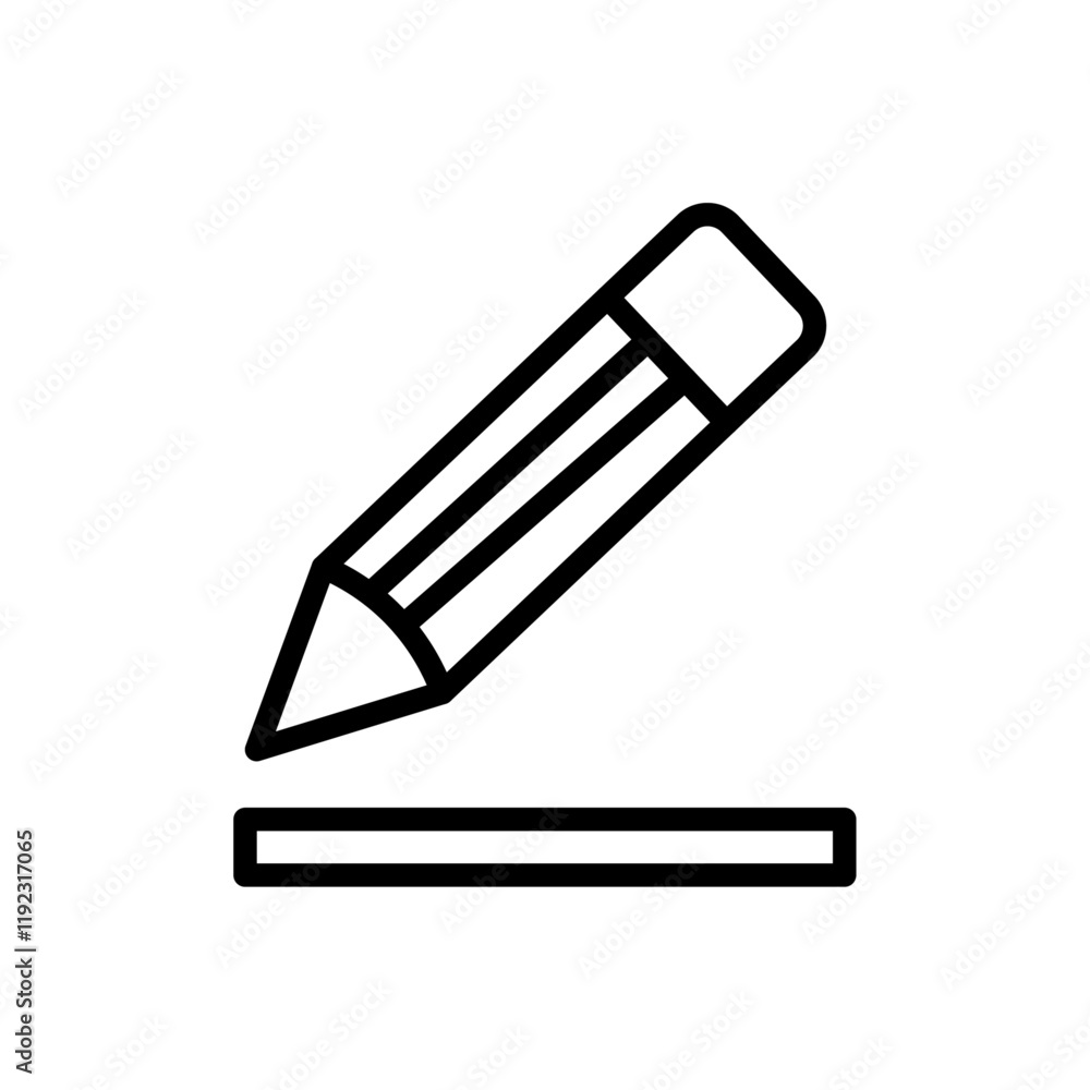 Edit text icon Thin line art isolated Edit text icon Thin line art isolated