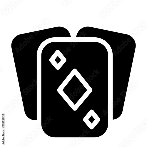 poker cards Solid icon