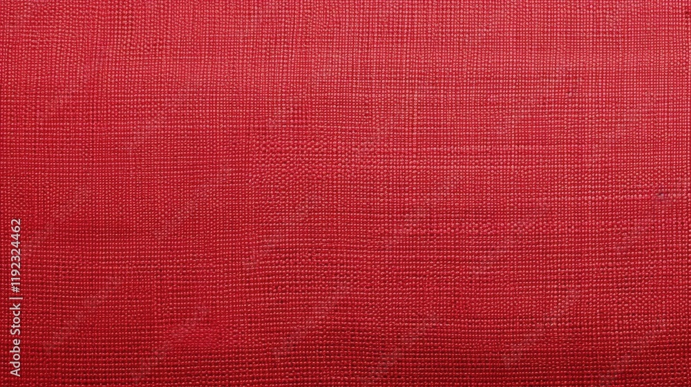 Fototapeta premium Closeup View of Red Fabric Texture Ideal for Background Use in Various Design Projects and Artistic Applications