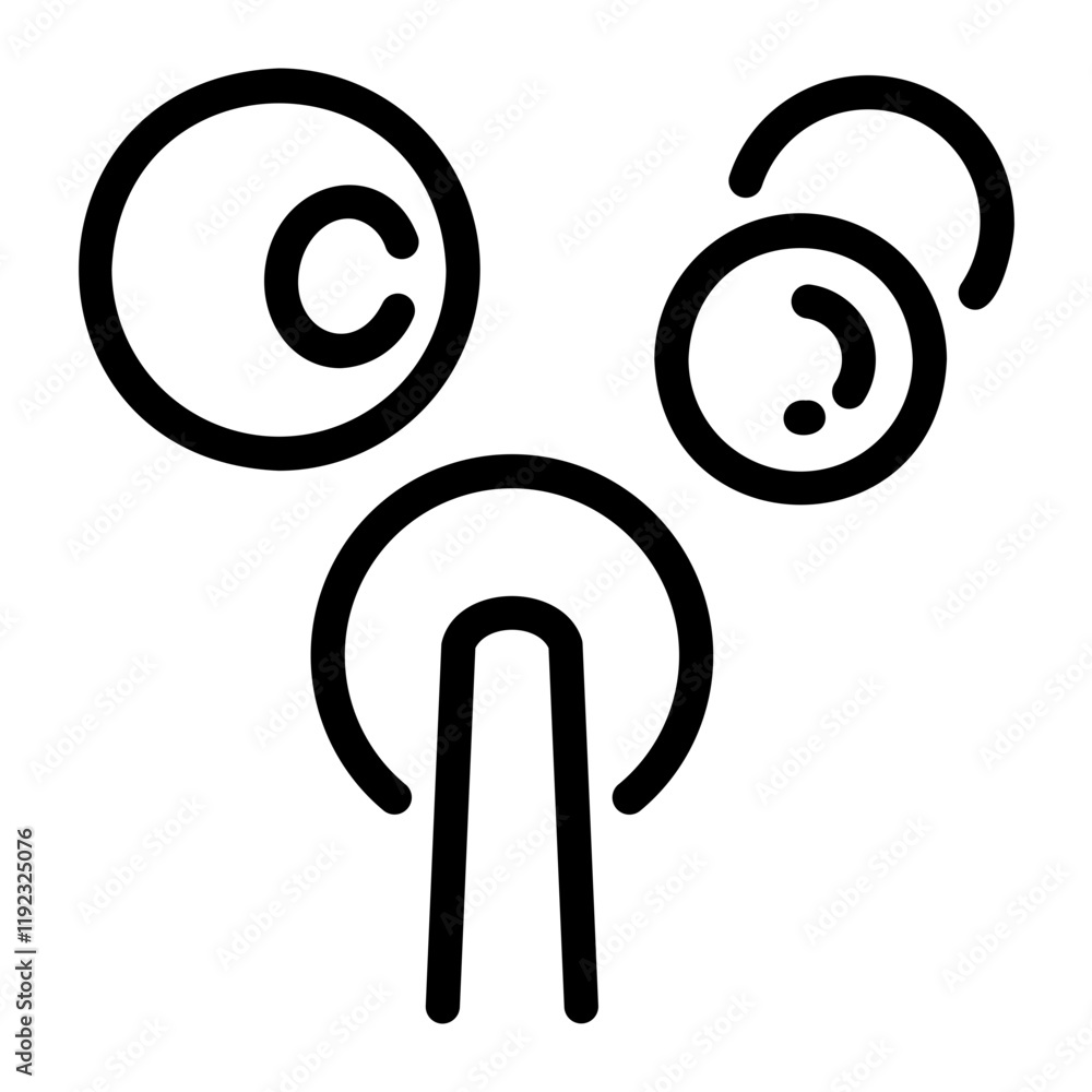 billiard Line Icon billiard Line Icon