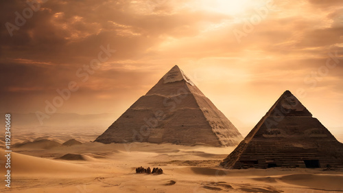 pyramids of giza