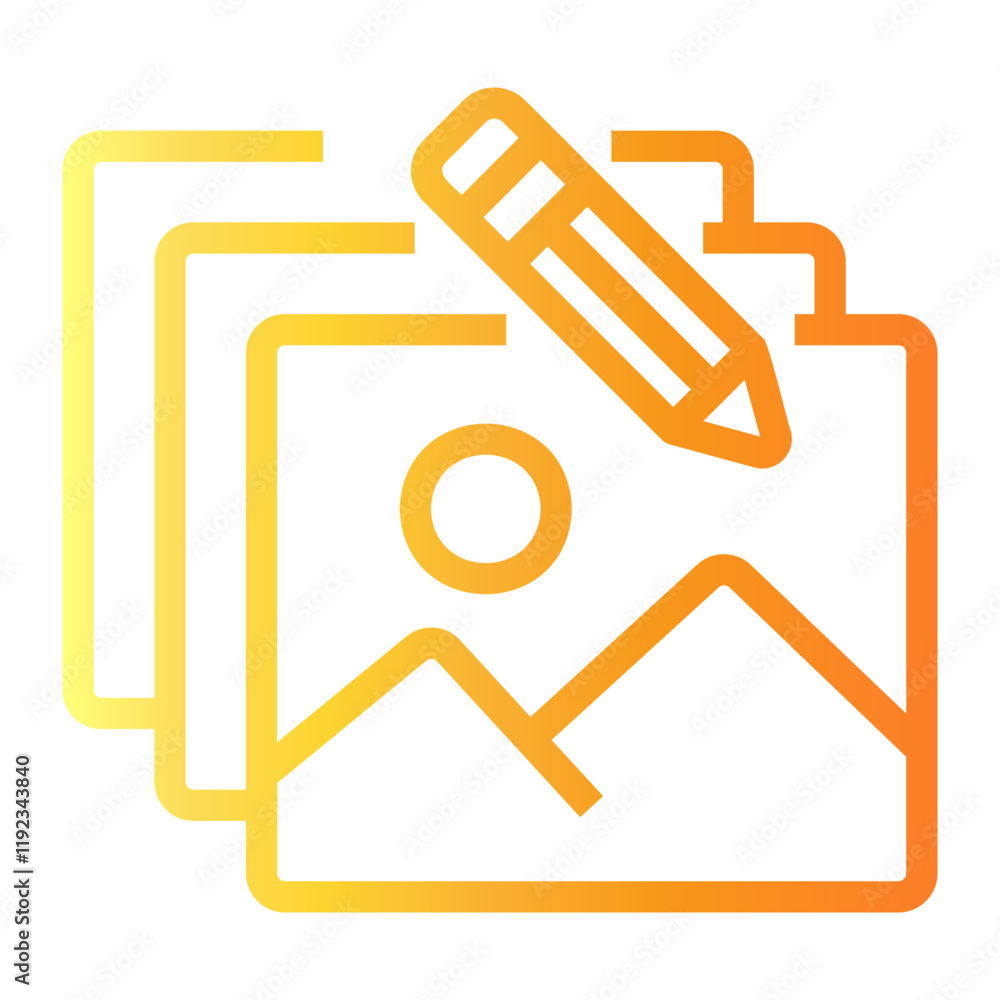 edit Line Gradient Icon edit Line Gradient Icon