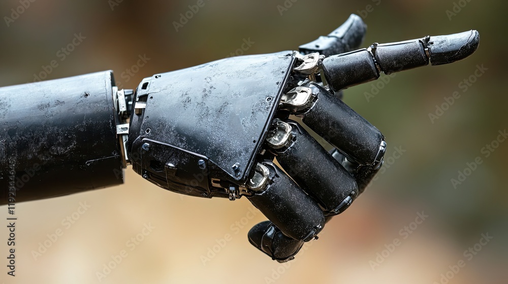 Advanced Robotic Hand - Futuristic Technology Advanced Robotic Hand - Futuristic Technology