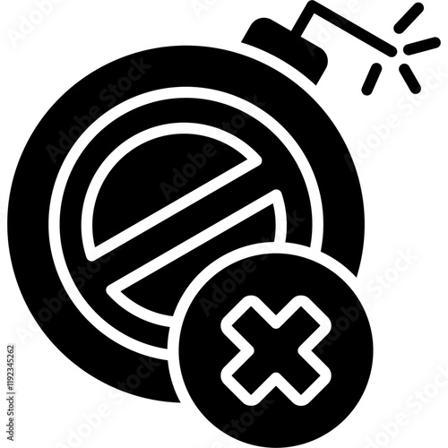 Anti Terrorism Day Icon
