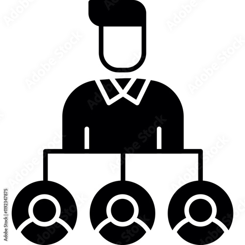 Hierarchical Structure Icon