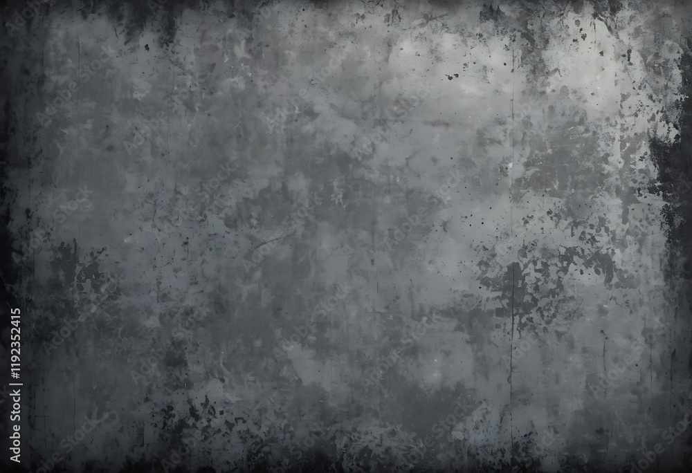 Fototapeta premium A Textured Gray Concrete Wall Background Image