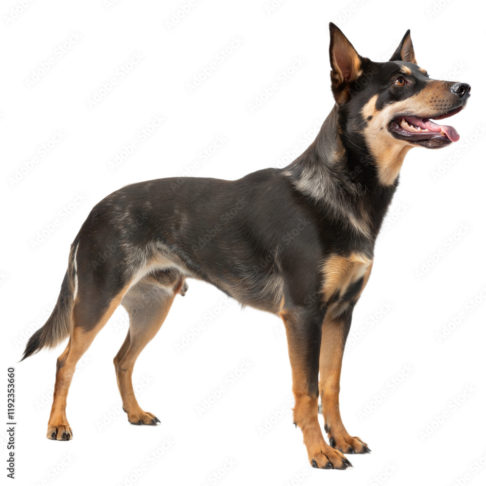 Australian Kelpie Dog AI Generated Image Australian Kelpie Dog AI Generated Image