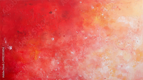 Red and Orange Abstract Tex...