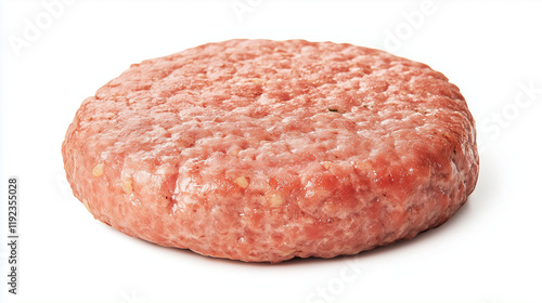 Raw Ground Beef Patty: A cl...