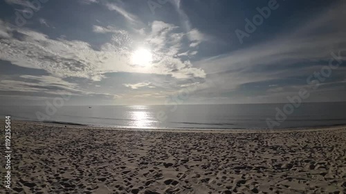 Beach, sea and morning in Thailand