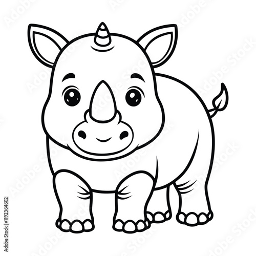 animal vector illustration of a pig 