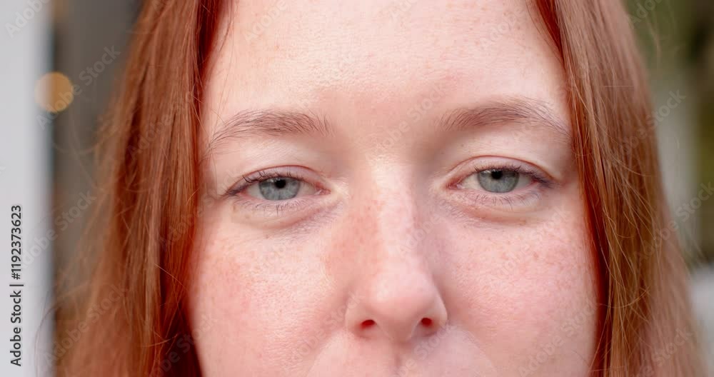 Close-up of person's face, focusing on eyes and facial expression Close-up of person's face, focusing on eyes and facial expression
