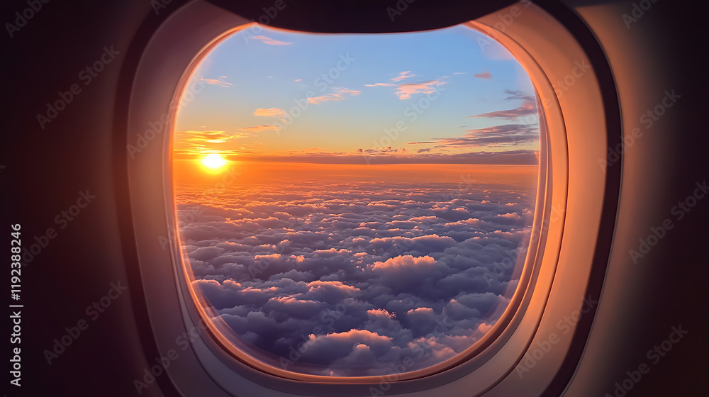 Outside the plane, wallpaper, the colorful view of the sky outside the plane Outside the plane, wallpaper, the colorful view of the sky outside the plane