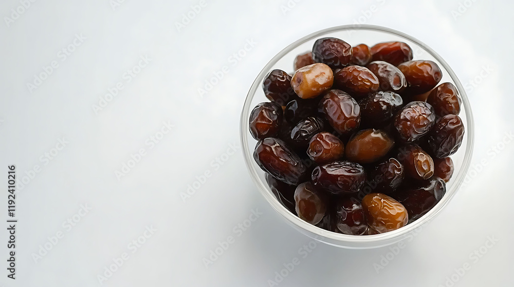 bowl of dates isolated on white background, bowl of dates isolated on white background,