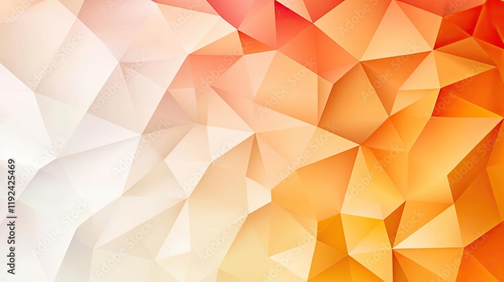 Triangle abstract background concept. A vibrant abstract background featuring geometric shapes in orange and white hues. Triangle abstract background concept. A vibrant abstract background featuring geometric shapes in orange and white hues.