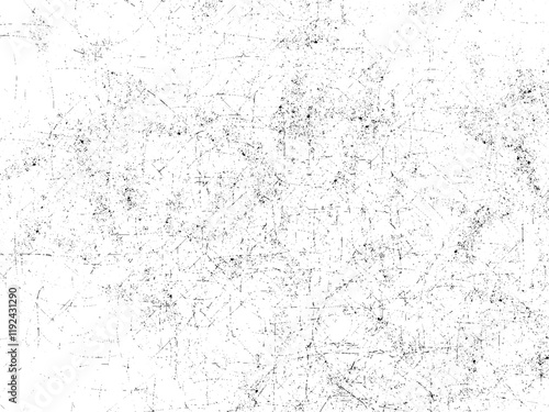 Old texture of the wall covered with paint with the effect of damage, Film grain overlay texture with little black dots. Grunge pattern on transparent background