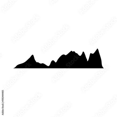 Rocky Mountain silhouette 