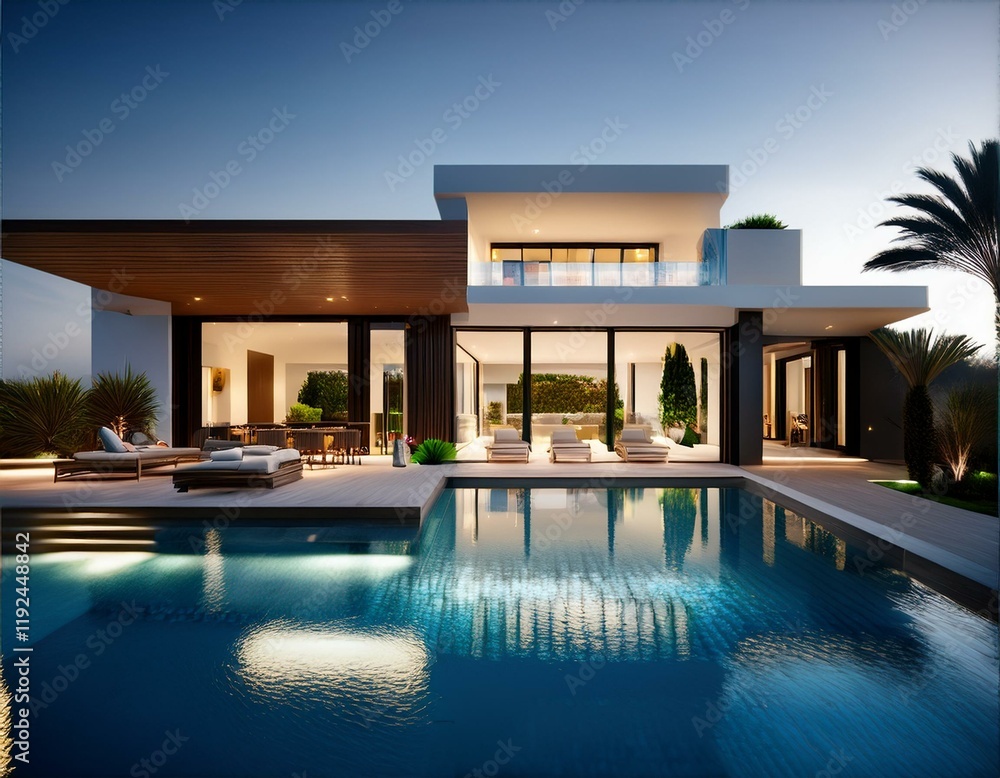 Ultra-Modern Luxury Villa with Infinity Pool, Floor-to-Ceiling Glass Walls, Spacious Open Concept Design, High-Tech Features, Premium Materials, and Serene Private Setting – The Perfect Dream Home for Ultra-Modern Luxury Villa with Infinity Pool, Floor-to-Ceiling Glass Walls, Spacious Open Concept Design, High-Tech Features, Premium Materials, and Serene Private Setting – The Perfect Dream Home for
