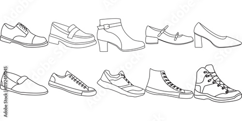 Shoes Outline Icon