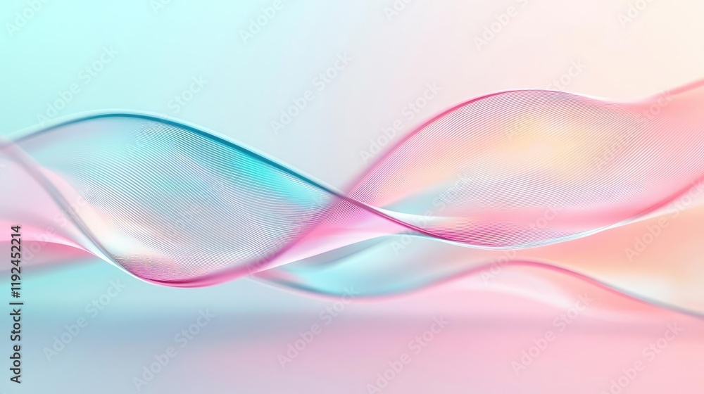 Blurred abstract background idea. Abstract waves in soft colors create a tranquil and modern visual effect. Blurred abstract background idea. Abstract waves in soft colors create a tranquil and modern visual effect.