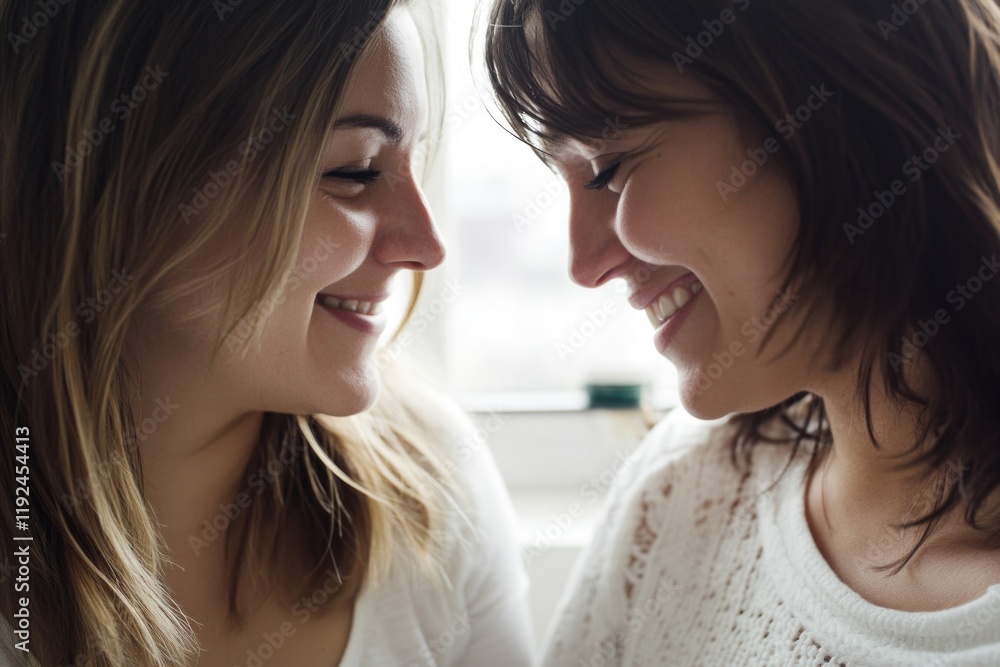 Two friends or sisters standing side by side, possibly in a park or street Two friends or sisters standing side by side, possibly in a park or street