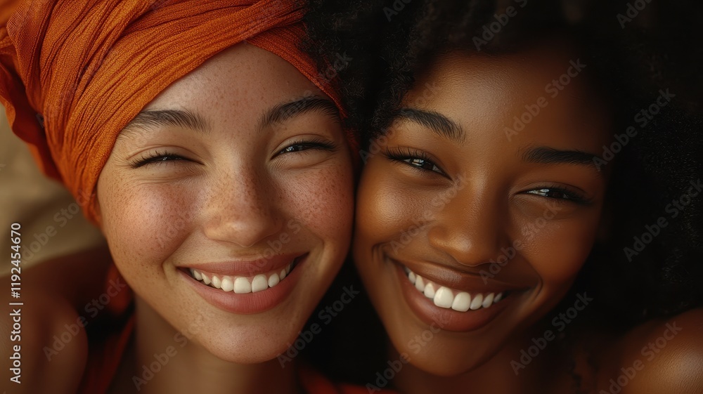Heartfelt laughter between two friends casual setting portrait photography warm atmosphere joyful concept Heartfelt laughter between two friends casual setting portrait photography warm atmosphere joyful concept