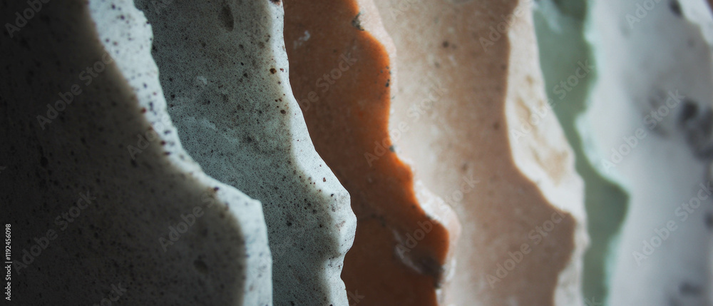 Obraz premium Textures resembling natural materials create an organic and tactile visual experience
