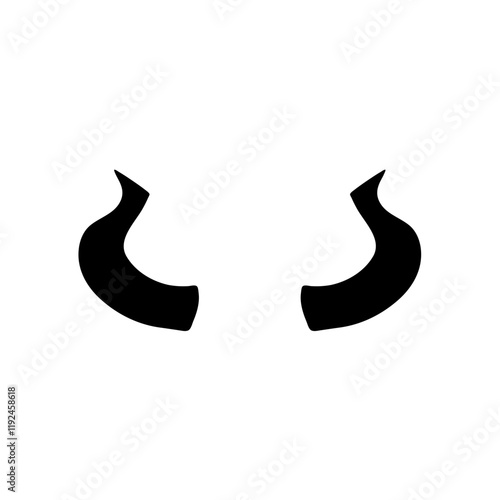 horn devil anger icon