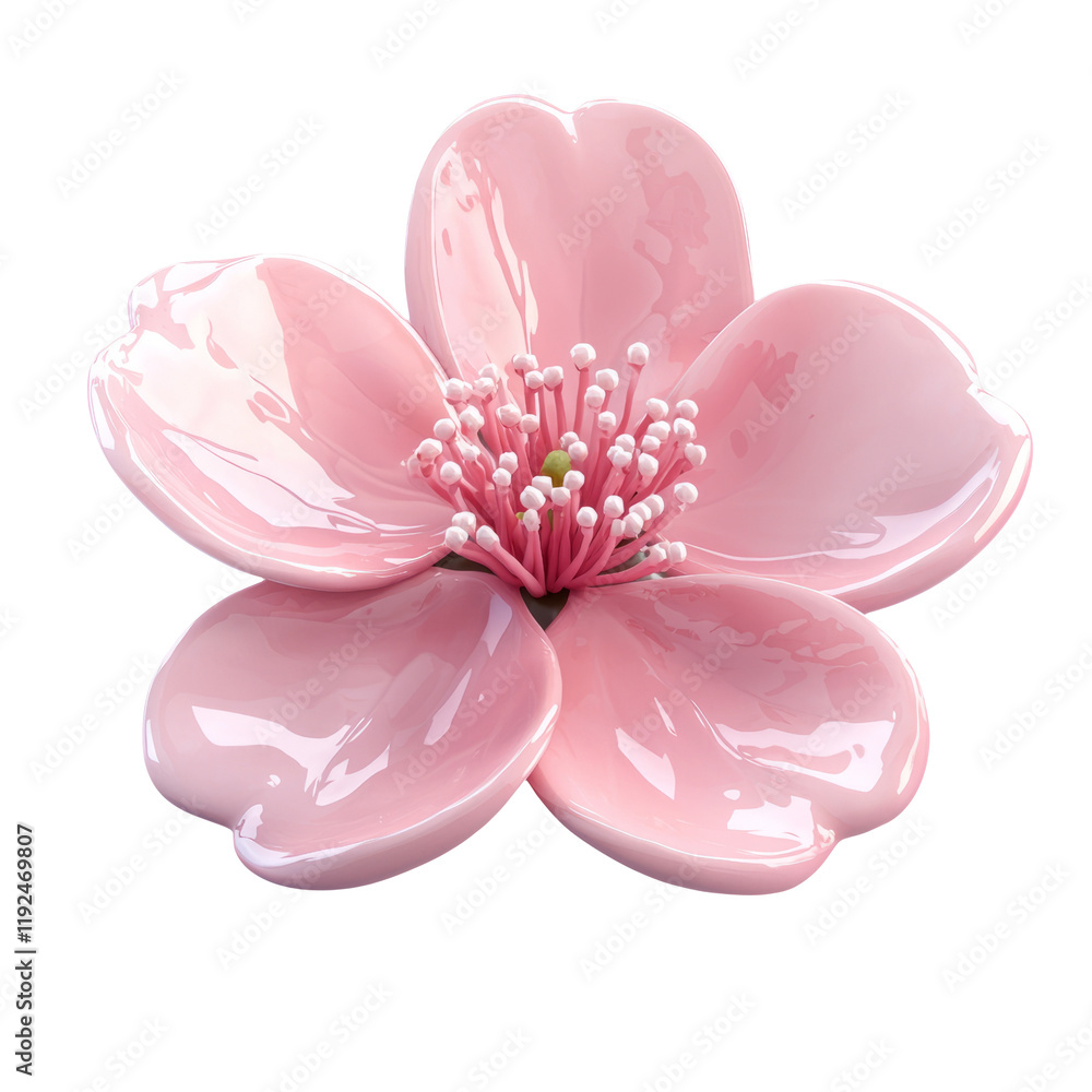 Beautiful Pink Flower Isolated on Transparent Background for Use in Digital and Print Projects Beautiful Pink Flower Isolated on Transparent Background for Use in Digital and Print Projects