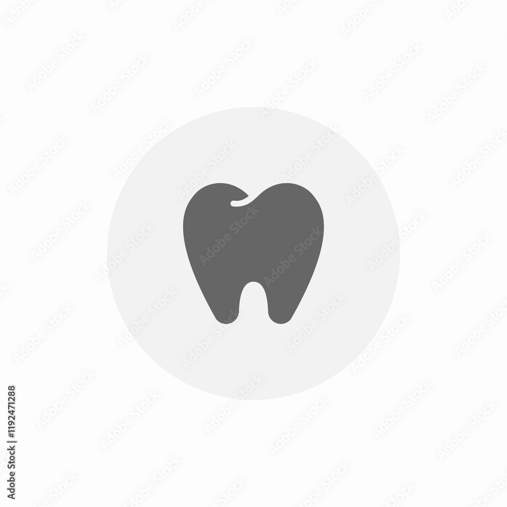 dental tooth care icon vector sign dental tooth care icon vector sign