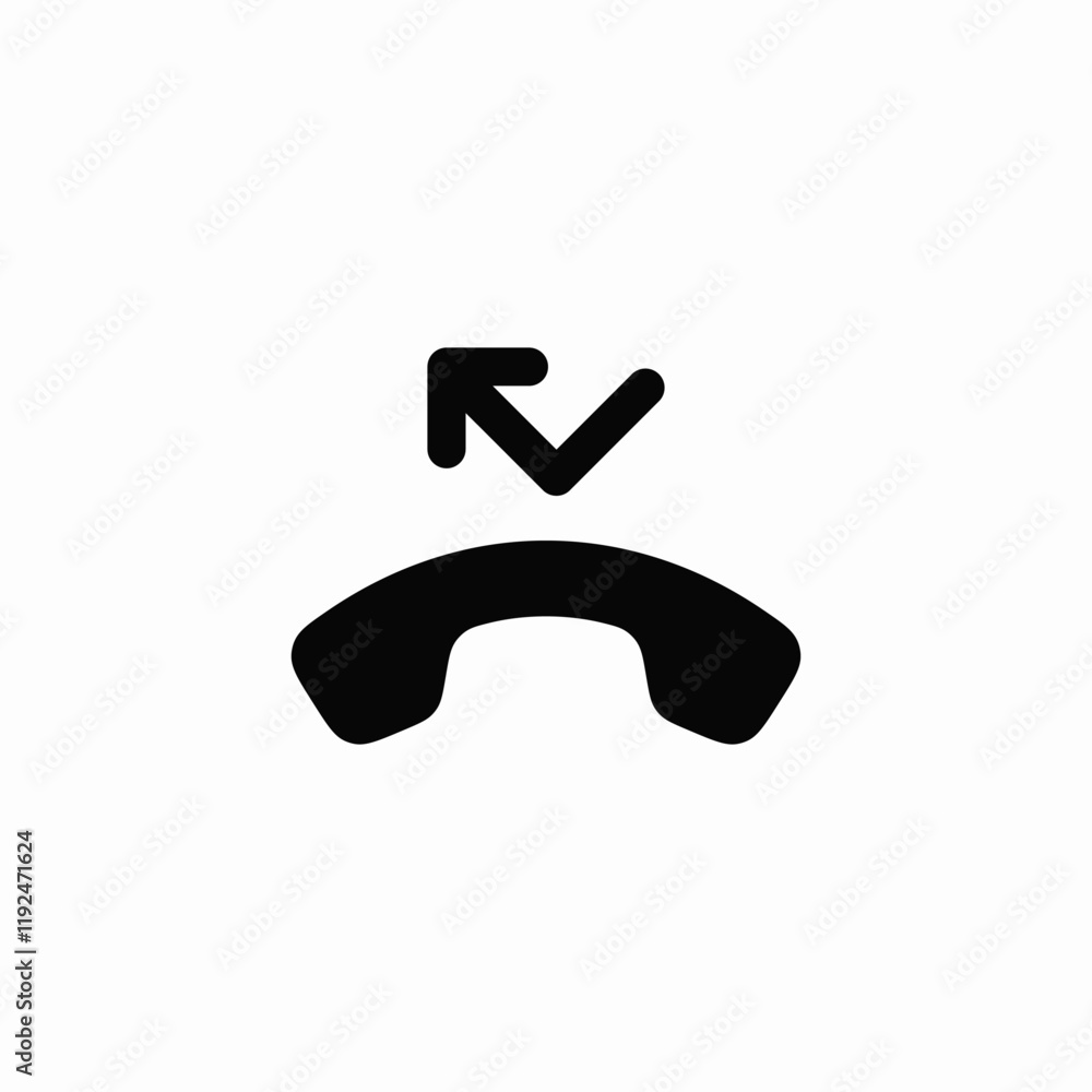 outgoing call icon vector sign outgoing call icon vector sign