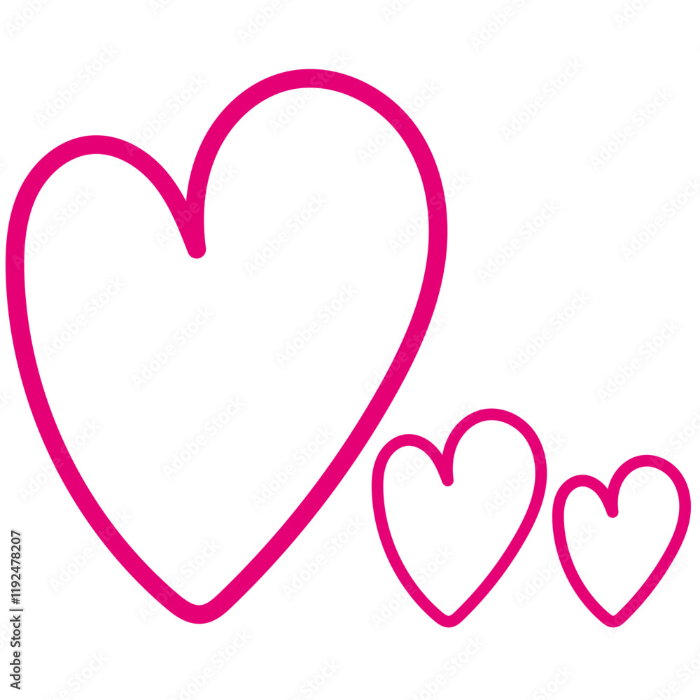 Hand Drawn Heart Hand Drawn Heart