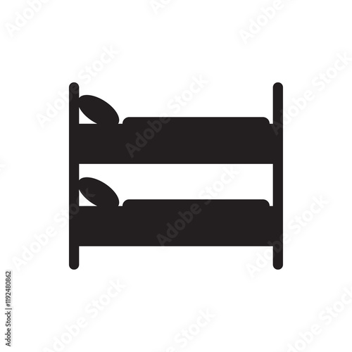 Bunk bed icon.