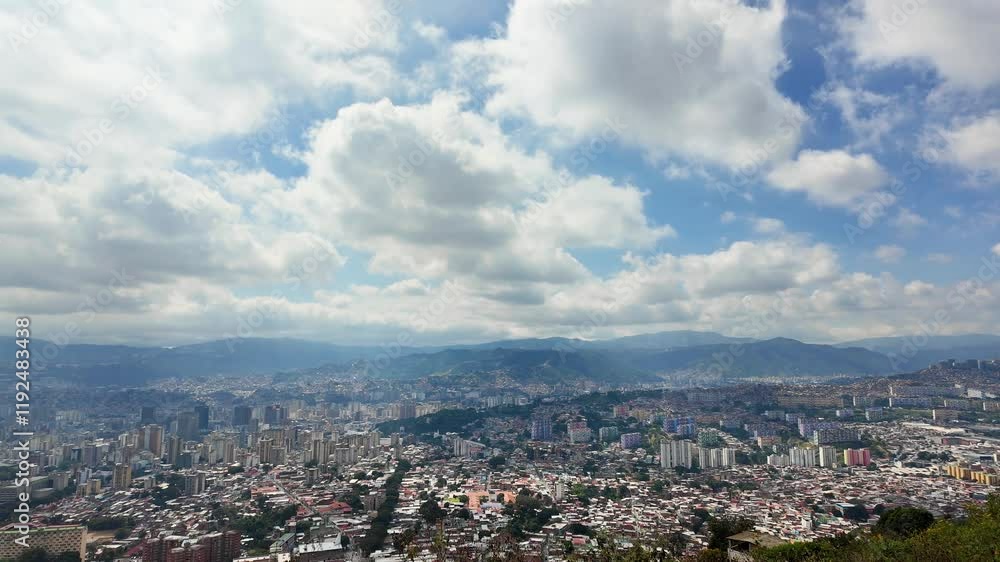 Impressive best views of Caracas city, riding to Avila by the Spanish road Impressive best views of Caracas city, riding to Avila by the Spanish road